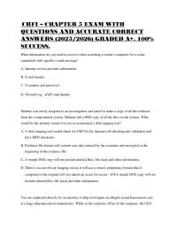 CHFI Chapter 5 Exam Questions and Answers (2025/2026)