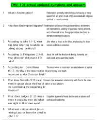CWV-101 Exam Questions and Answers: A Comprehensive Study Guide