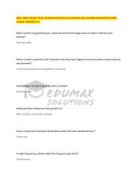 Electrolysis Exam Questions and Answers: IBEC 2025 Study Guide