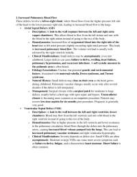 Pediatric Nursing Congenital Heart Defects