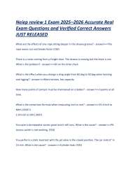 Neiep review 1 Exam 2025–2026 Accurate Real Exam Questions and Verified Correct Answers