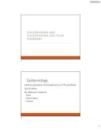 Mental Health Nursing Schizophrenia PowerPoint