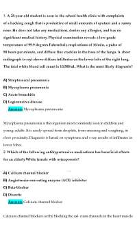 LEIK FNP Exam Questions & Answers, Family Nurse Practitioner Practice Test PDF.