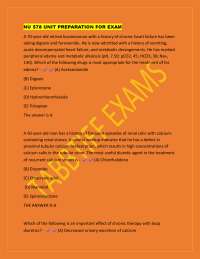 Pharmacology Exam Preparation: Diuretics and Antiarrhythmics
