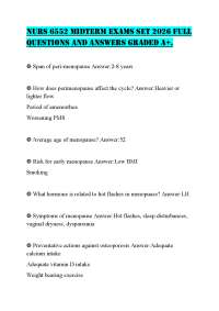 NURS 6552 MIDTERM EXAMS SET 2026 FULL QUESTIONS AND ANSWERS GRADED A+.