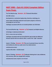 MIST 2090 Quiz #1: Management Information Systems Exam Prep