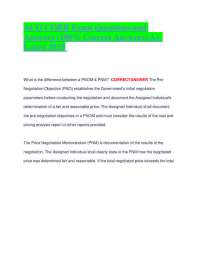 ACO CORB Exam Questions and Answers: Contract Review and Closeout