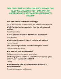 IT Fundamentals Exam Questions and Answers