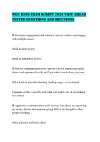 WGU D389 EXAM SCRIPT 2026 VIEW AHEAD TESTED QUESTIONS AND SOLUTIONS.