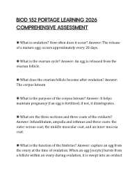 BIOD 152 PORTAGE LEARNING 2026 COMPREHENSIVE ASSESSMENT