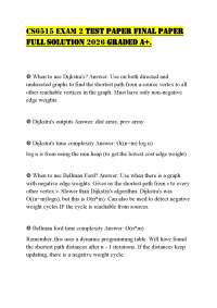 CS6515 EXAM 2 TEST PAPER FINAL PAPER FULL SOLUTION 2026 GRADED A+.
