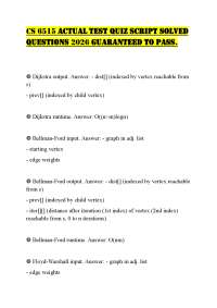 CS 6515 ACTUAL TEST QUIZ SCRIPT SOLVED QUESTIONS 2026 GUARANTEED TO PASS.