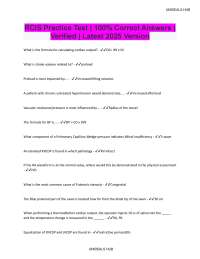 RCIS Practice Test: Questions and Answers for Exam Preparation