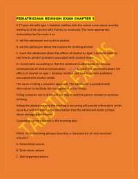 Pediatric Neurology Exam Questions and Answers