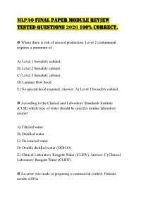 MLPAO FINAL PAPER MODULE REVIEW TESTED QUESTIONS 2026 100% CORRECT