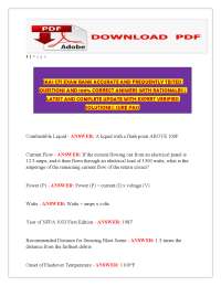 IAAI CFI Exam Bank: Questions and Answers for Fire Investigation