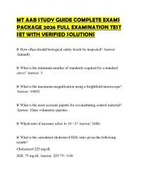 MT AAB STUDY GUIDE COMPLETE EXAMS PACKAGE 2026 FULL EXAMINATION TEST SET WITH VERIFIED SOL