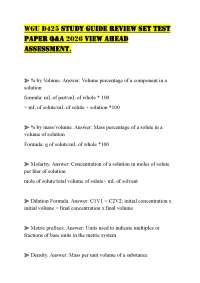 WGU D425 STUDY GUIDE REVIEW SET TEST PAPER Q&A 2026 VIEW AHEAD ASSESSMENT.