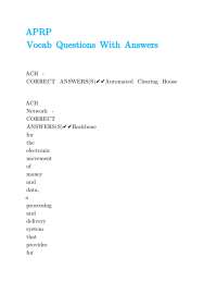 Financial and Banking Terms: Questions and Answers