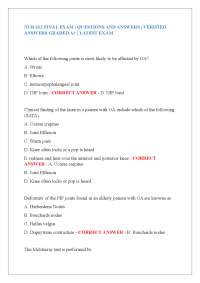 NUR 612 Final Exam: Questions and Answers