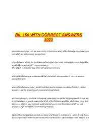 Cell Biology Exam Questions and Answers 2025