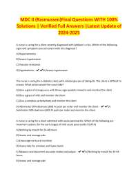 Nursing Exam Questions and Answers: Endocrine and Gastrointestinal Disorders