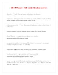 Phonetics Exam Study Guide: Key Concepts and Definitions
