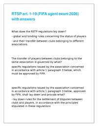 FIFA Regulations: Key Questions and Answers