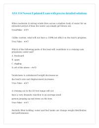 Sailing Exam Questions and Answers