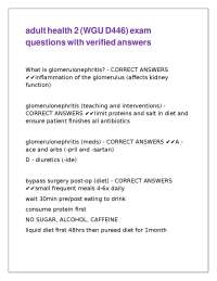 Medical Exam Questions and Verified Answers: Comprehensive Study Guide
