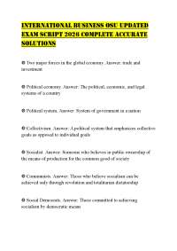 INTERNATIONAL BUSINESS OSU UPDATED EXAM SCRIPT 2026 COMPLETE ACCURATE SOLUTIONS