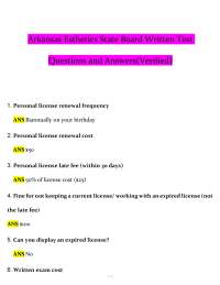Arkansas Esthetics State Board Exam: Q&A Study Guide