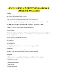Sociology Exam Questions and Answers: A Comprehensive Study Guide
