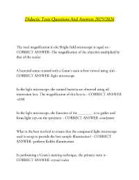 Didactic Tests Questions And Answers 2025/2026