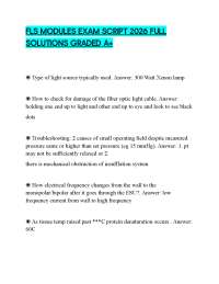 FLS MODULES EXAM SCRIPT 2026 FULL SOLUTIONS GRADED A+