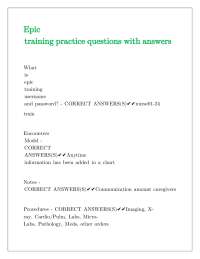 Epic Training Q&A: System Navigation and Patient Chart Management