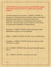 NASPO CPPB Prep Exam Preparation Newest 2025/2026