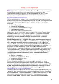 IST15 - PROVA ORALA - STORIA CONTEMPORANEA