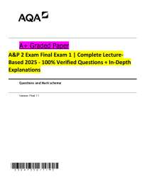 A&P Exam Questions and Answers: Comprehensive Study Guide