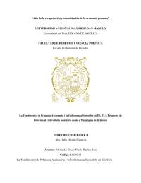 Evolución del derecho comercial en EEUU