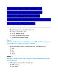 Certified Building Inspector Practice Exam Q&A (2026)