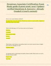 Dynatrace Associate Certification Exam Study Guide: Questions & Answers