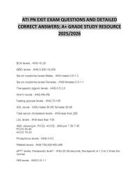 Key Concepts and Answers for Nursing Students