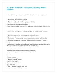 Accounting Midterm Exam with Detailed Solutions