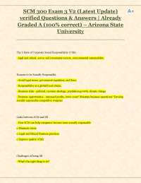 SCM 300 Exam 3: Supply Chain Management Questions and Answers