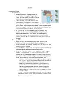 Bloc 1 historia d'Àfrica
