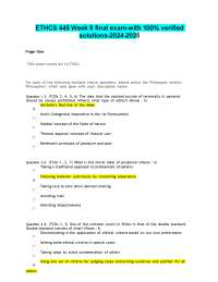 ETHCS 445 Week 8 final exam-with 100_ verified solutions-2024-2025