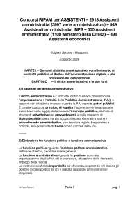 RIPAM 2026 - RIASSUNTO DEL LIBRO