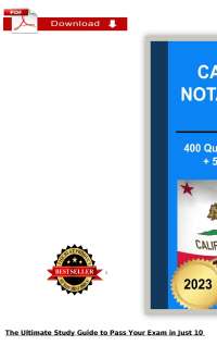 California Notary Public Exam Prep (2026) – 400 Practice Questions + Legal Terms