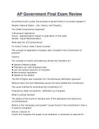 AP Government Final Exam Review.docx
